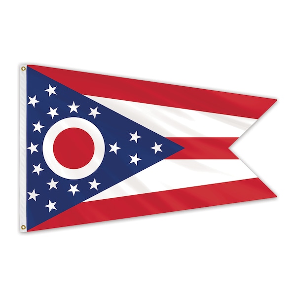 Ohio Outdoor Nylon Flag 3'x5'